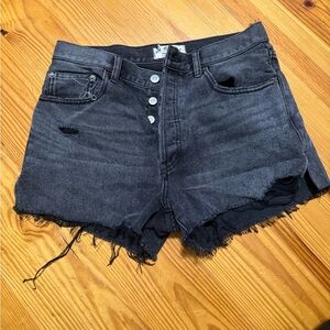 We The Free - Black Denim Women Shorts